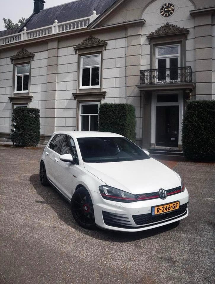 Volkswagen Golf 7 GTI Stage 3 | IS38 hybrid | DSG | 418pk!, Stof, Zwart, 4 cilinders, 1984 cc