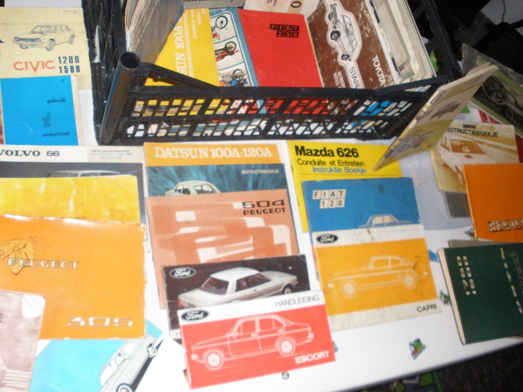 Diverse Autohandleidingen, Ophalen, Zo goed als nieuw