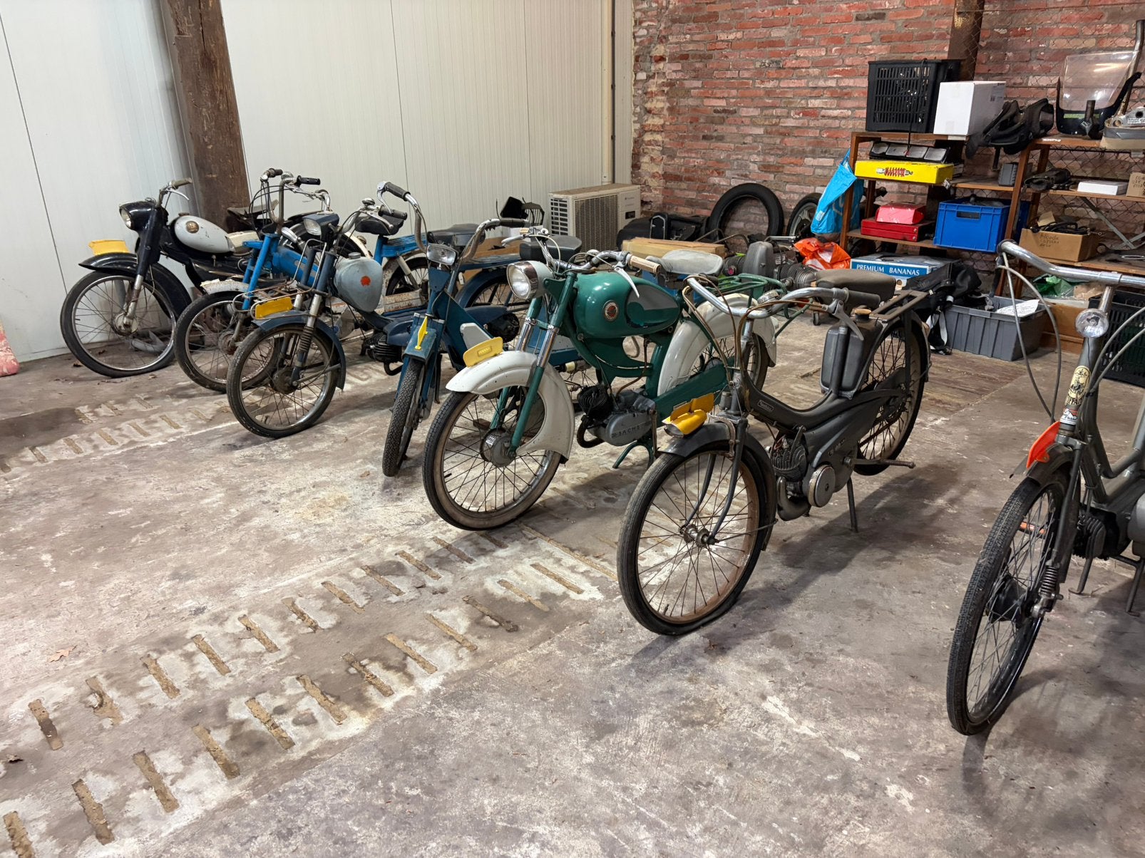 Schuurvondst Mobylette, Kreidler, Stokvis, Locomotief, Solex, Maximaal 45 km/u, 50 cc, Ophalen, Overige merken