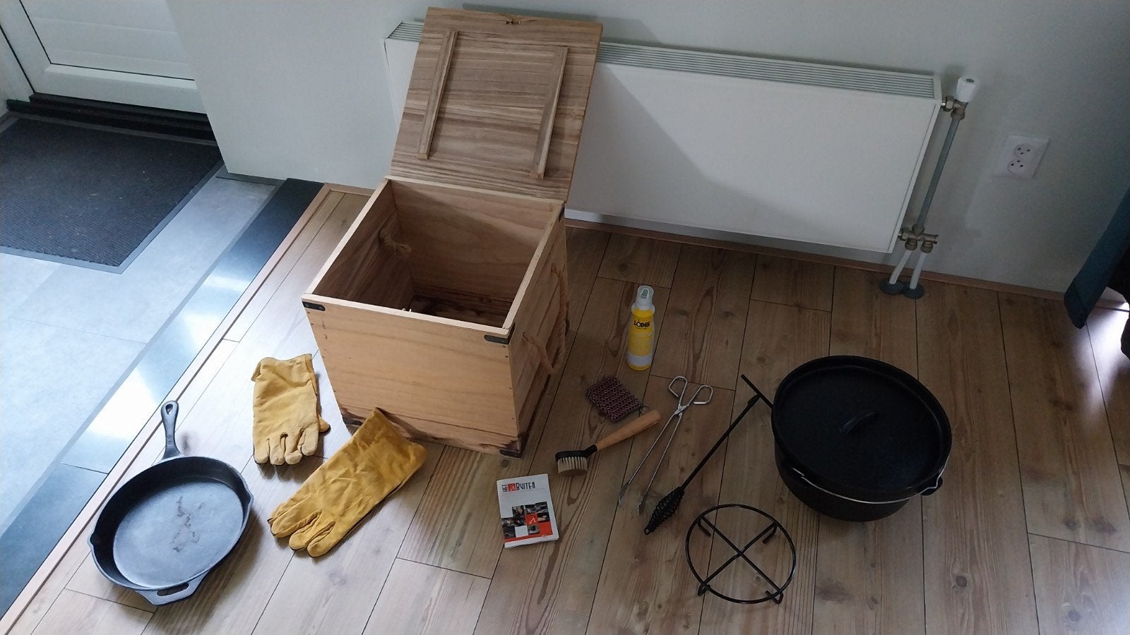 Ongebruikte Dutch Oven set - Outdoor/camping Koken, Gietijzer, Overige typen, Nieuw, Ophalen of Verzenden