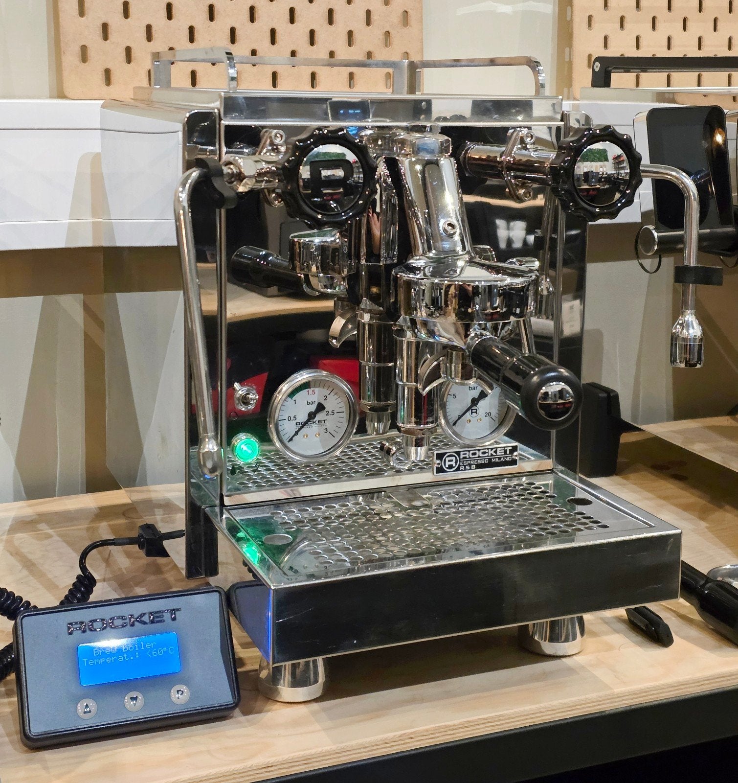 Rocket R58 Dual Boiler E61 Espressomachine, Witgoed en Apparatuur, Espresso apparaat, 2 tot 4 kopjes, Afneembaar waterreservoir