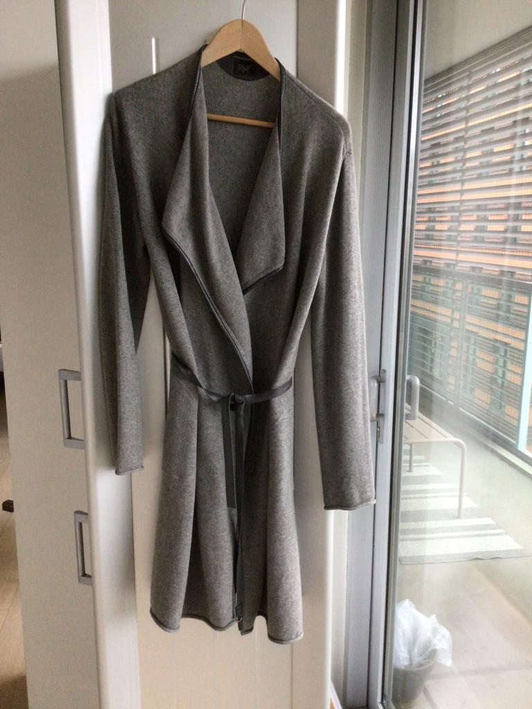 Schitterend Pauw 100% cashmere vest/jas  - Grijs, Verzenden, Zo goed als nieuw, Maat 38/40 (M), Grijs