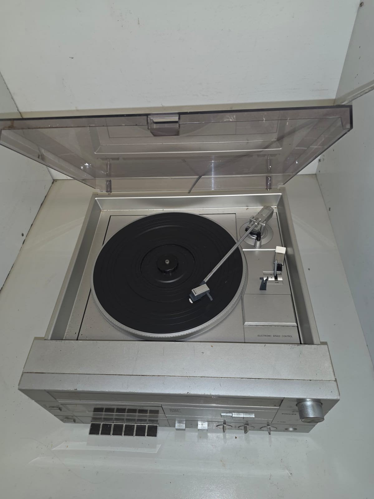 Vintage Philips ST1113 Stereo Music Centre met Platenspeler, Ophalen
