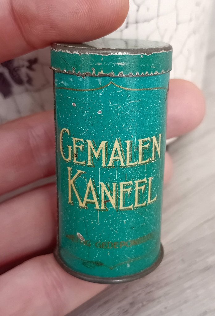 Kaneel blikje J.S.Snoek rotterdam, Verzamelen, Blikken, Verzenden, Gebruikt, Overige