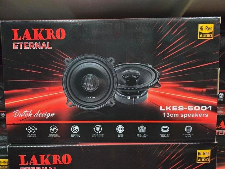 Lakro speakers 13cm set van 2, Auto diversen, Autospeakers, Ophalen of Verzenden, Niet ingevuld, Niet ingevuld, Niet ingevuld