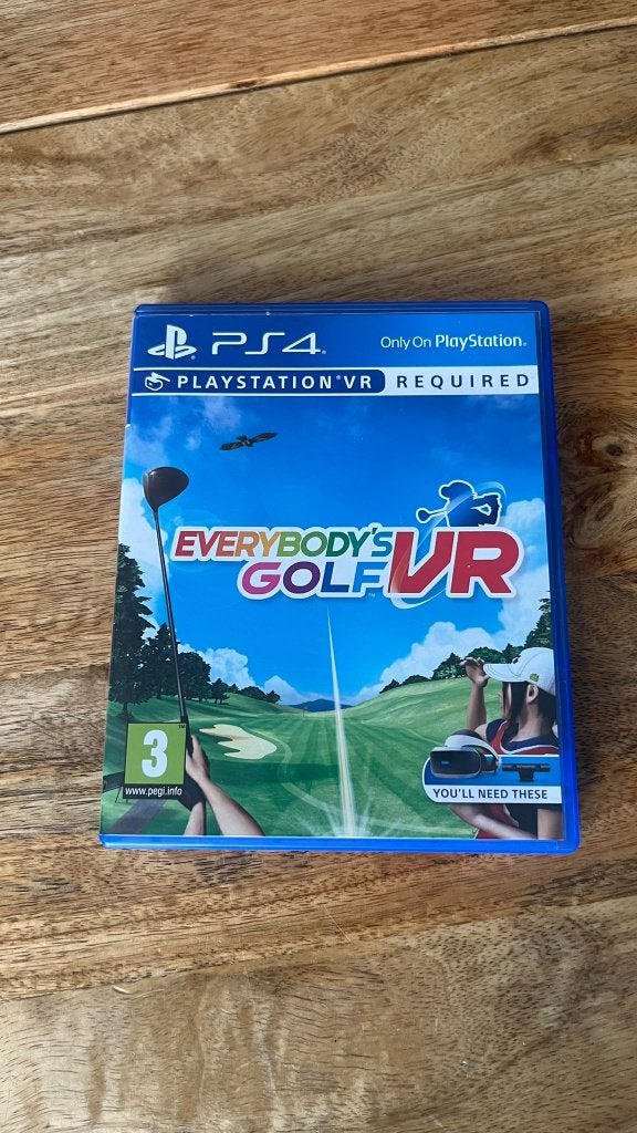 PSVR Everbody's Golf, Spelcomputers en Games, Ophalen of Verzenden, Zo goed als nieuw, Sport, 3 spelers of meer