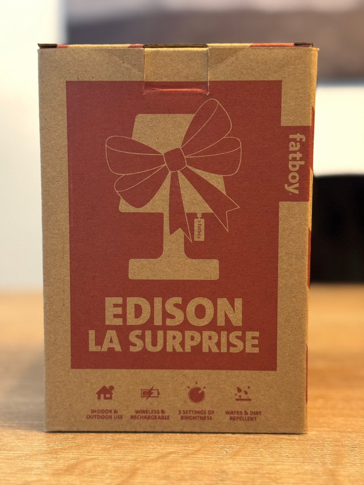 Fatboy Edison the Mini tafellamp | Nieuwstaat, Ophalen of Verzenden, Zo goed als nieuw, Minder dan 50 cm