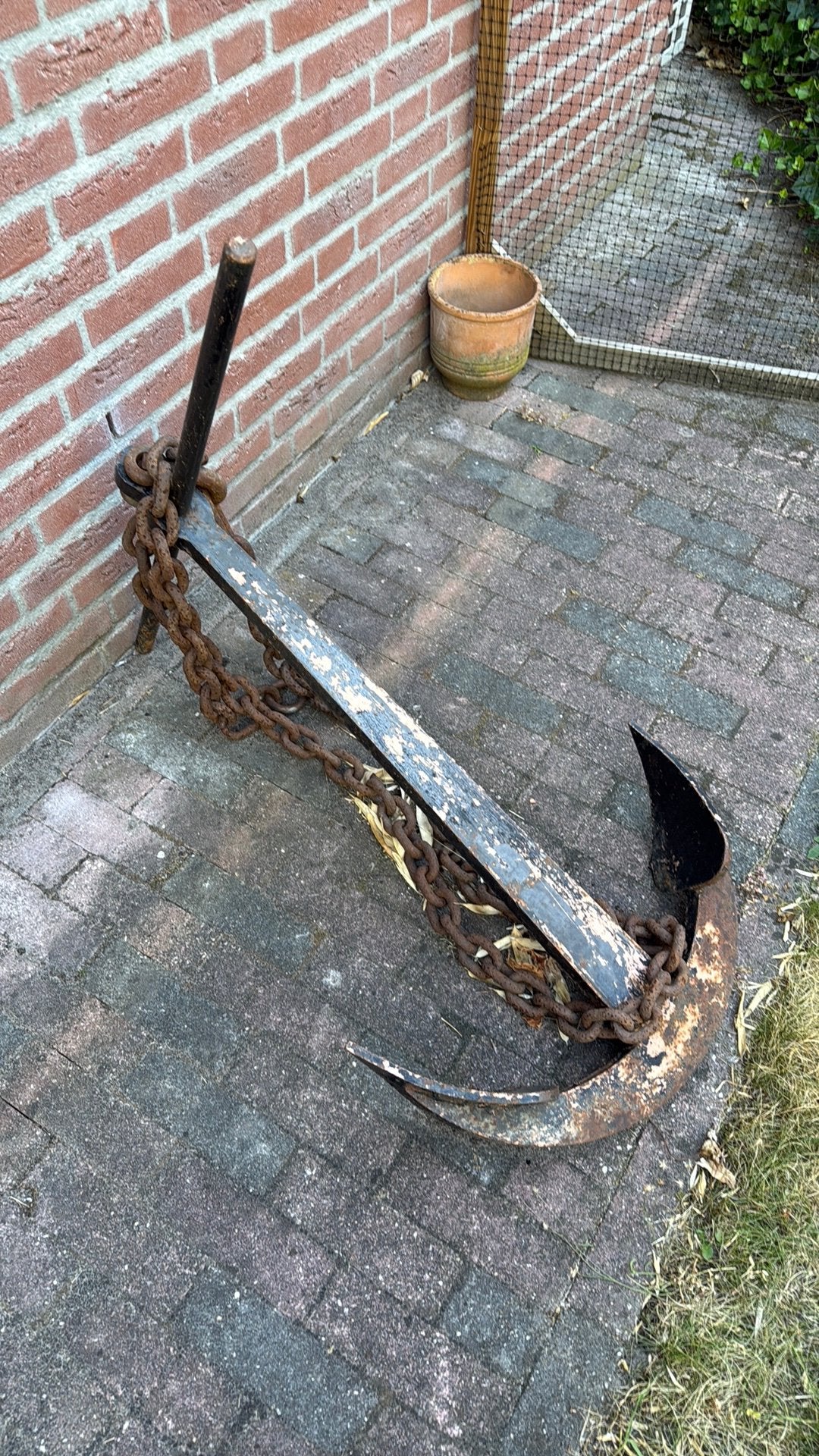 Groot zwaar anker, Watersport en Boten, Ophalen, Gebruikt, Ankeren en Afmeren