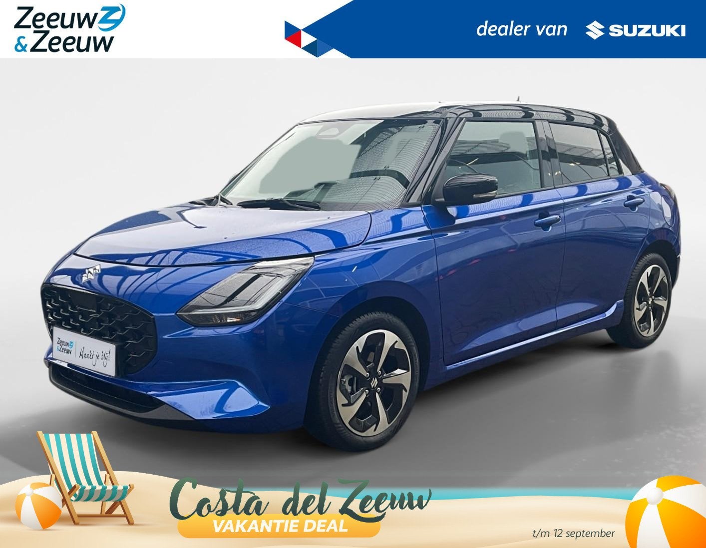 Suzuki Swift 1.2 Style Smart Hybrid | NU €2.200.- KORTING, Stof, Euro 6, Overige kleuren, 82 pk
