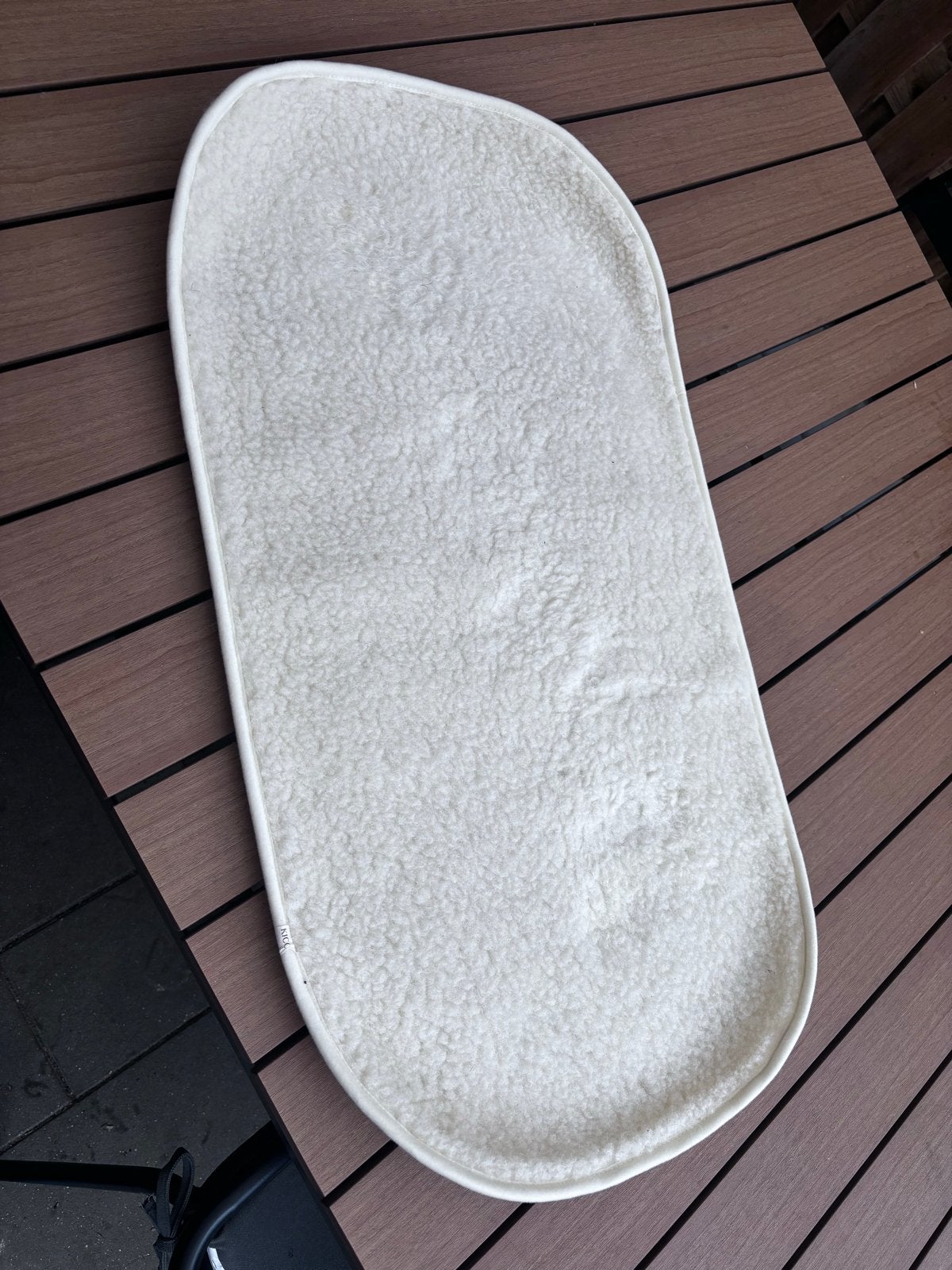 Kico the label merino wollen onderlegger voor kinderwagen/wi, Ophalen, Zo goed als nieuw, Kinderwagen, Overige merken