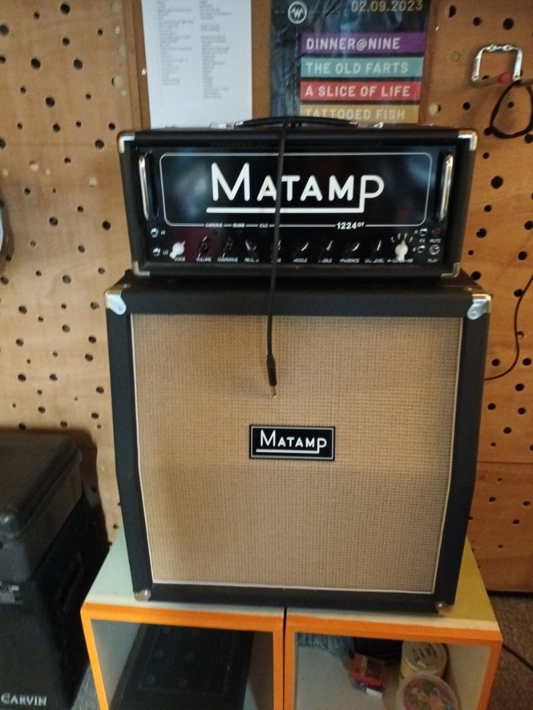 Matamp 1224 GT head, Ophalen, Zo goed als nieuw, Gitaar, 50 tot 100 watt