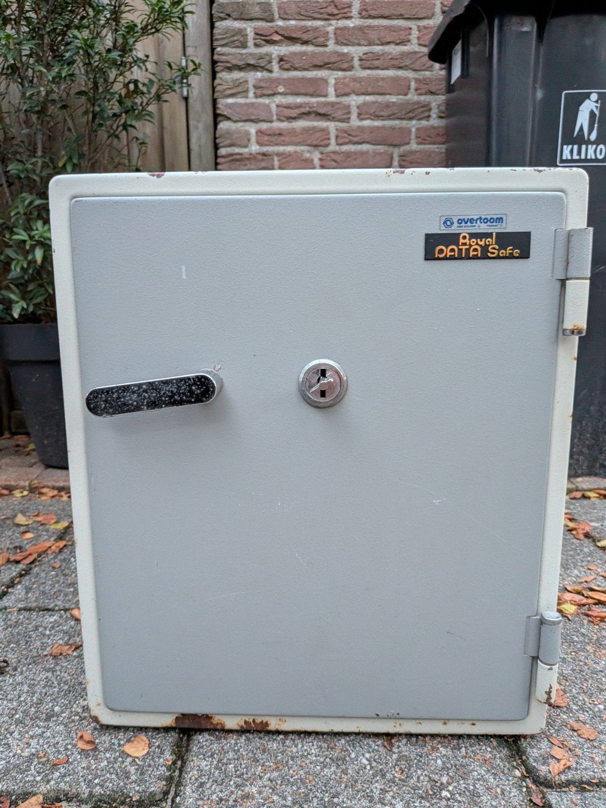 Grote, zware en robuuste kluis (2 sleutels), Huis en Inrichting, Brandblussers en Brandkasten, Ophalen