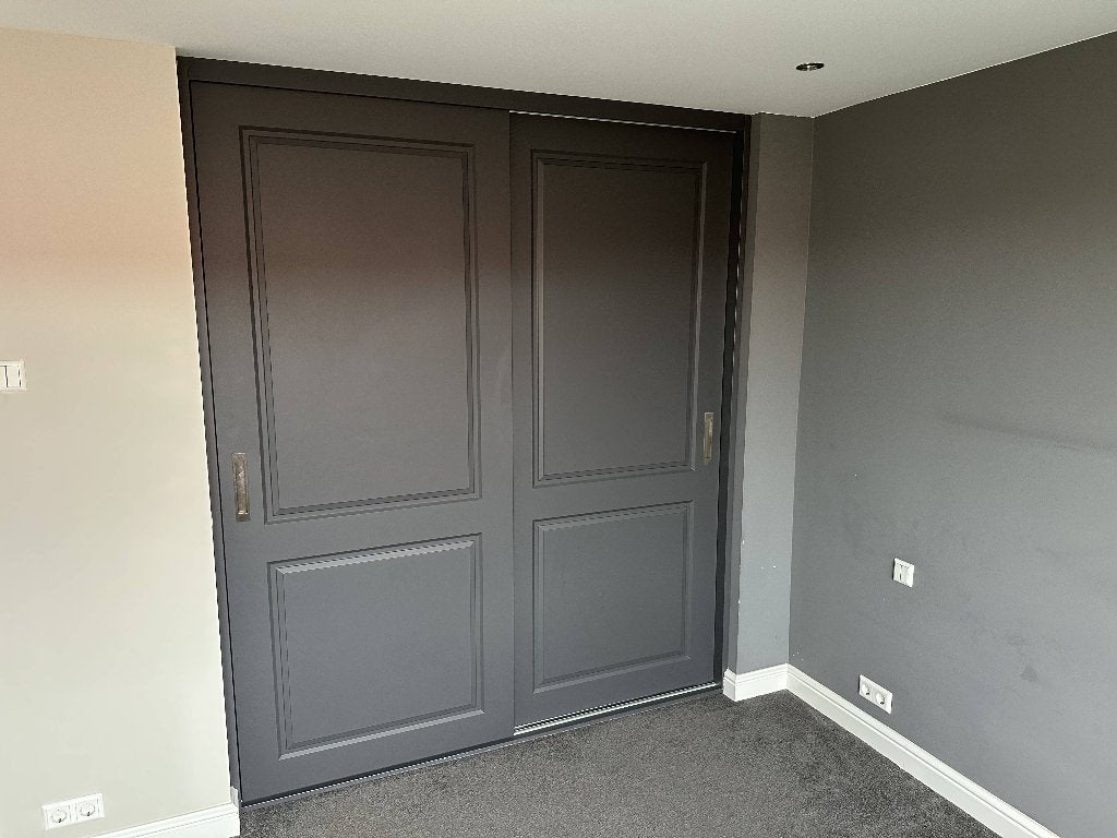Luxe inbouwkast / schuifdeurkast – veel opbergruimte, Ophalen, 200 cm of meer, 75 cm of meer, 150 tot 200 cm