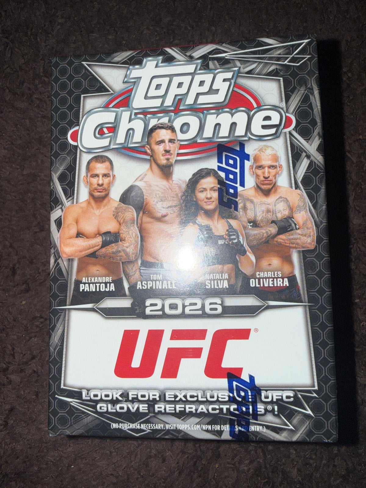 Topps Chrome 2026 UFC Trading Card Box - Nieuw, Verzamelen, Ophalen of Verzenden, Nieuw, Overige sporten, Spelerskaart