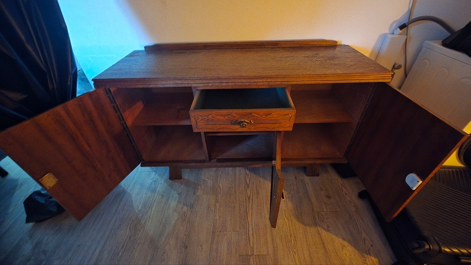 Vintage Cabinet, Ophalen, Rechthoekig
