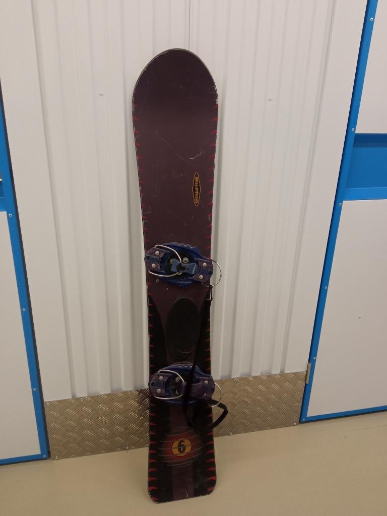 Burton AMP 6 Vintage Snowboard Rare + Muts, Ophalen of Verzenden, Gebruikt, Board