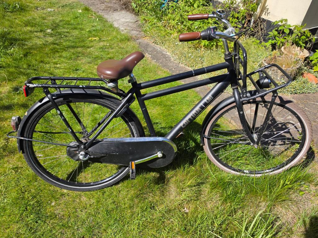 Cortina Transport mini U4 26inch kinderfiets, Ophalen, Gebruikt, Cortina U4 transportfiets, Terugtraprem