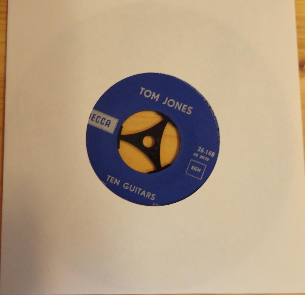 Tom Jones > Ten guitars, Cd's en Dvd's, Vinyl Singles, Gebruikt, 7 inch, Single, Ophalen of Verzenden
