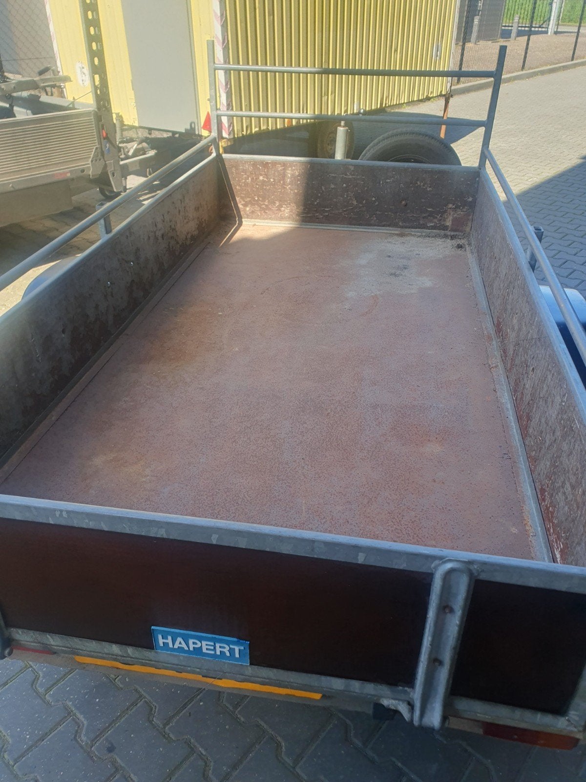 Hapert enkelas 750kg Ongeremd 256x135 Nu 699 euro, Ophalen of Verzenden, Nieuw