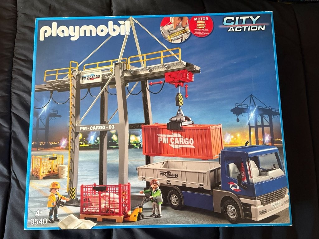 NIEUW: Playmobil City Action Elektrische kraan (9540), Ophalen of Verzenden, Nieuw, Complete set