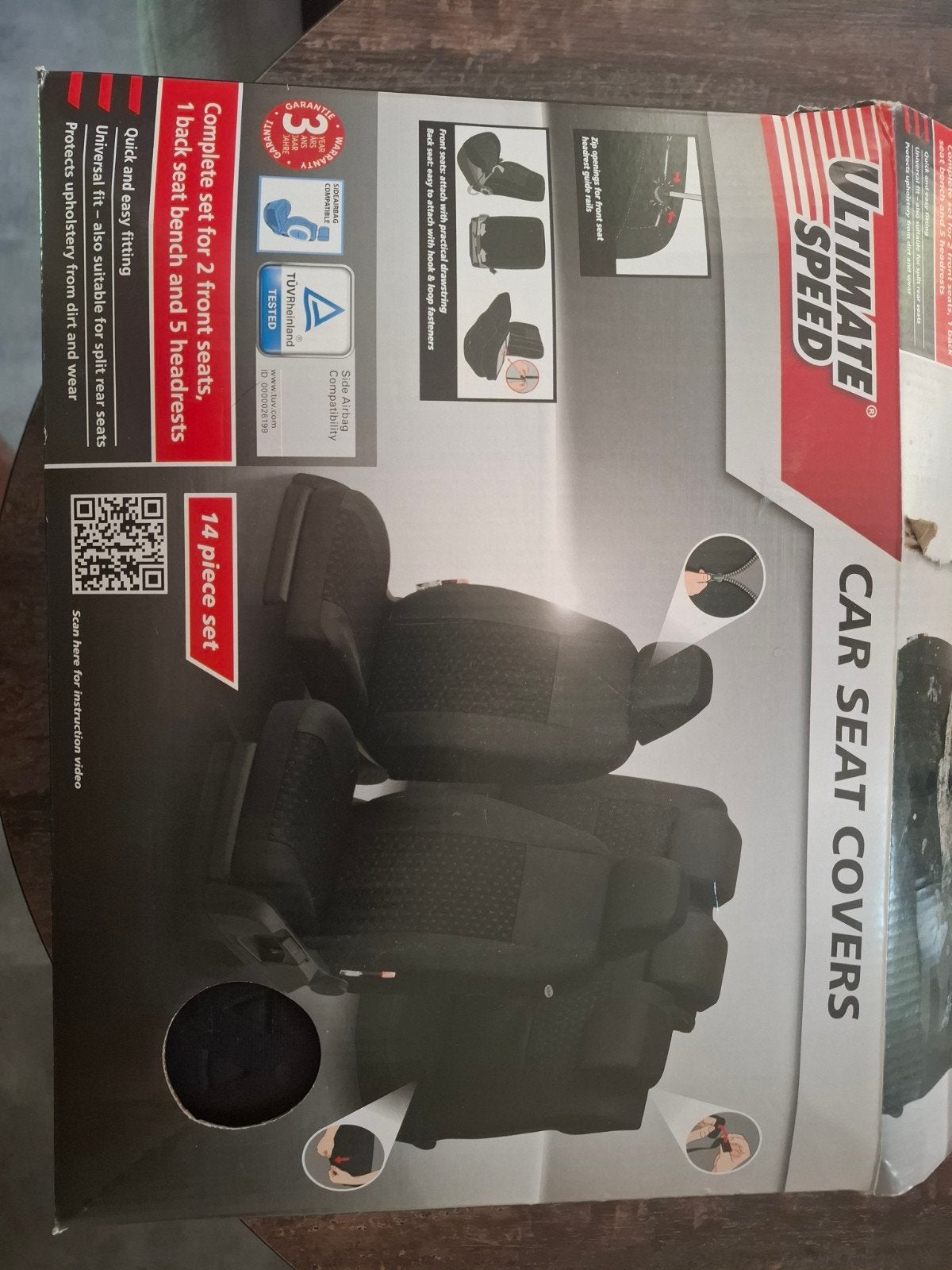 Nieuwe universele autostoelhoezen set (14-delig), Auto diversen, Auto-accessoires, Ophalen of Verzenden, Nieuw