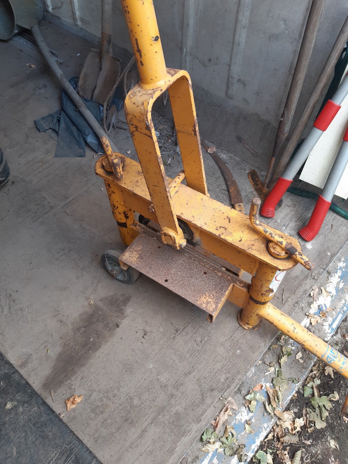 Robuuste handmatige tegelsnijder/klinkerknipper, Doe-het-zelf en Verbouw, Gereedschap | Handgereedschap, Gebruikt, Ophalen of Verzenden