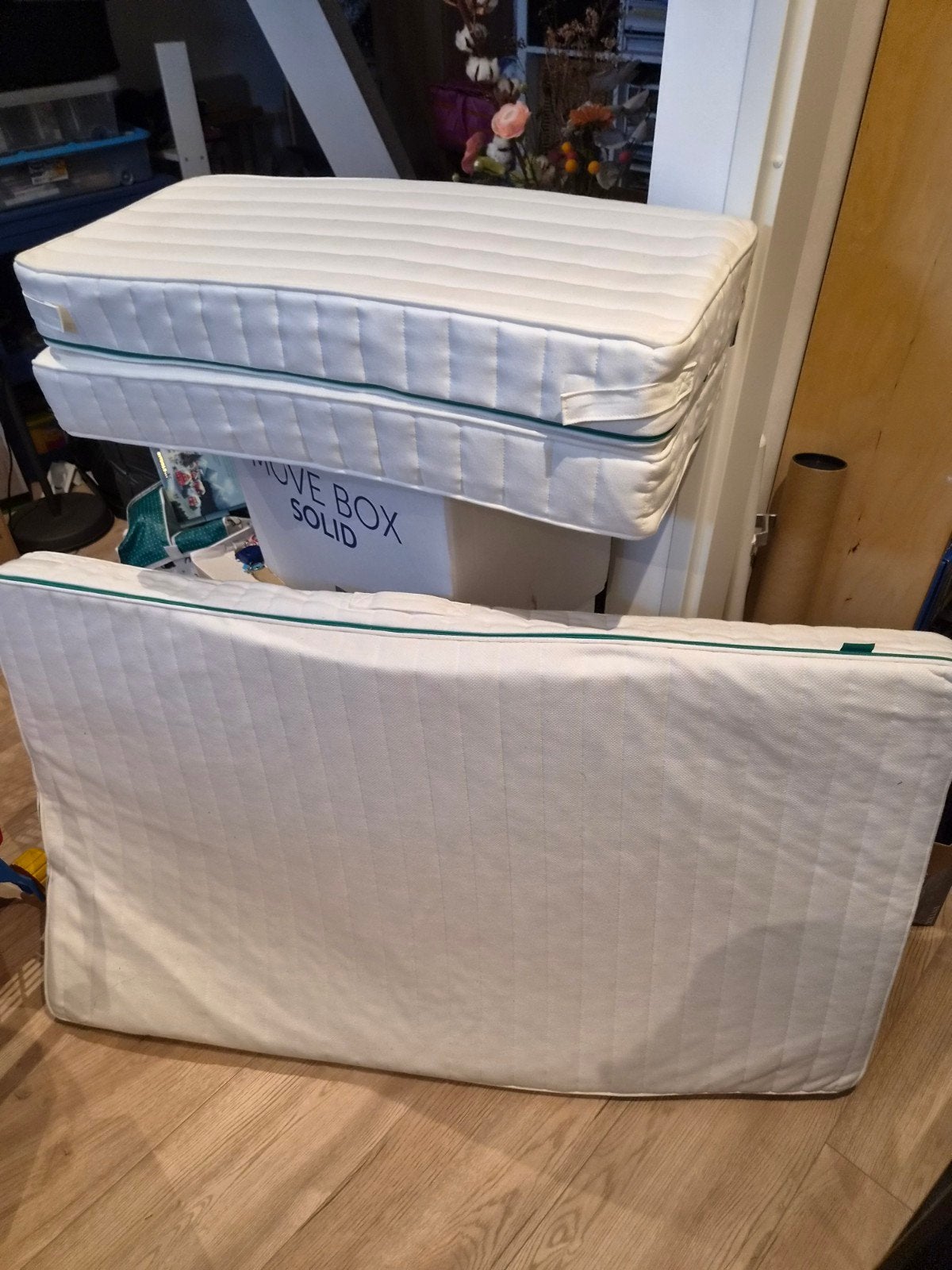 meegroei matras 80x200 cm ikea, Ophalen, Eenpersoons, Zo goed als nieuw, 80 cm
