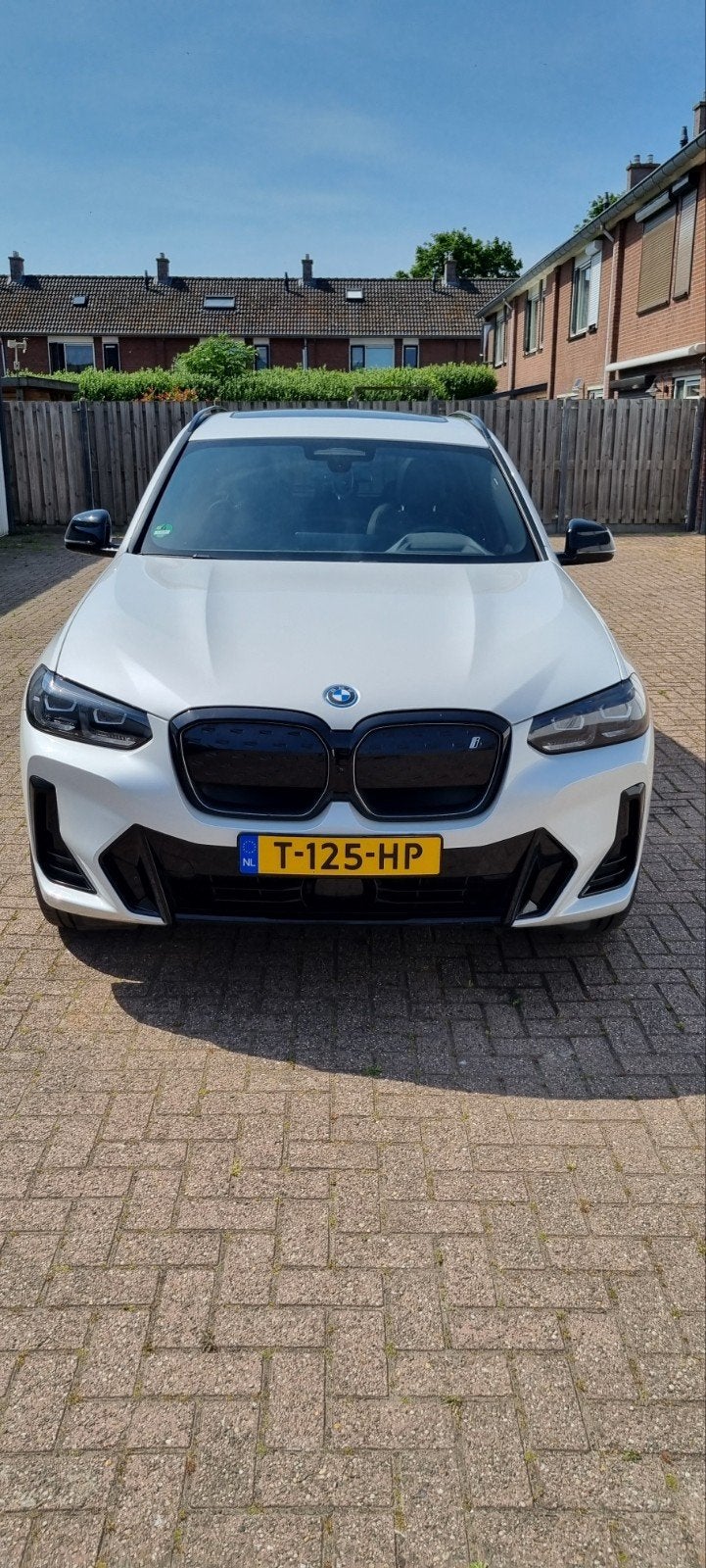 BMW iX3 286pk Aut 2023 Wit., Auto's, Automaat, 34 min, Achterwielaandrijving, 110 €/maand