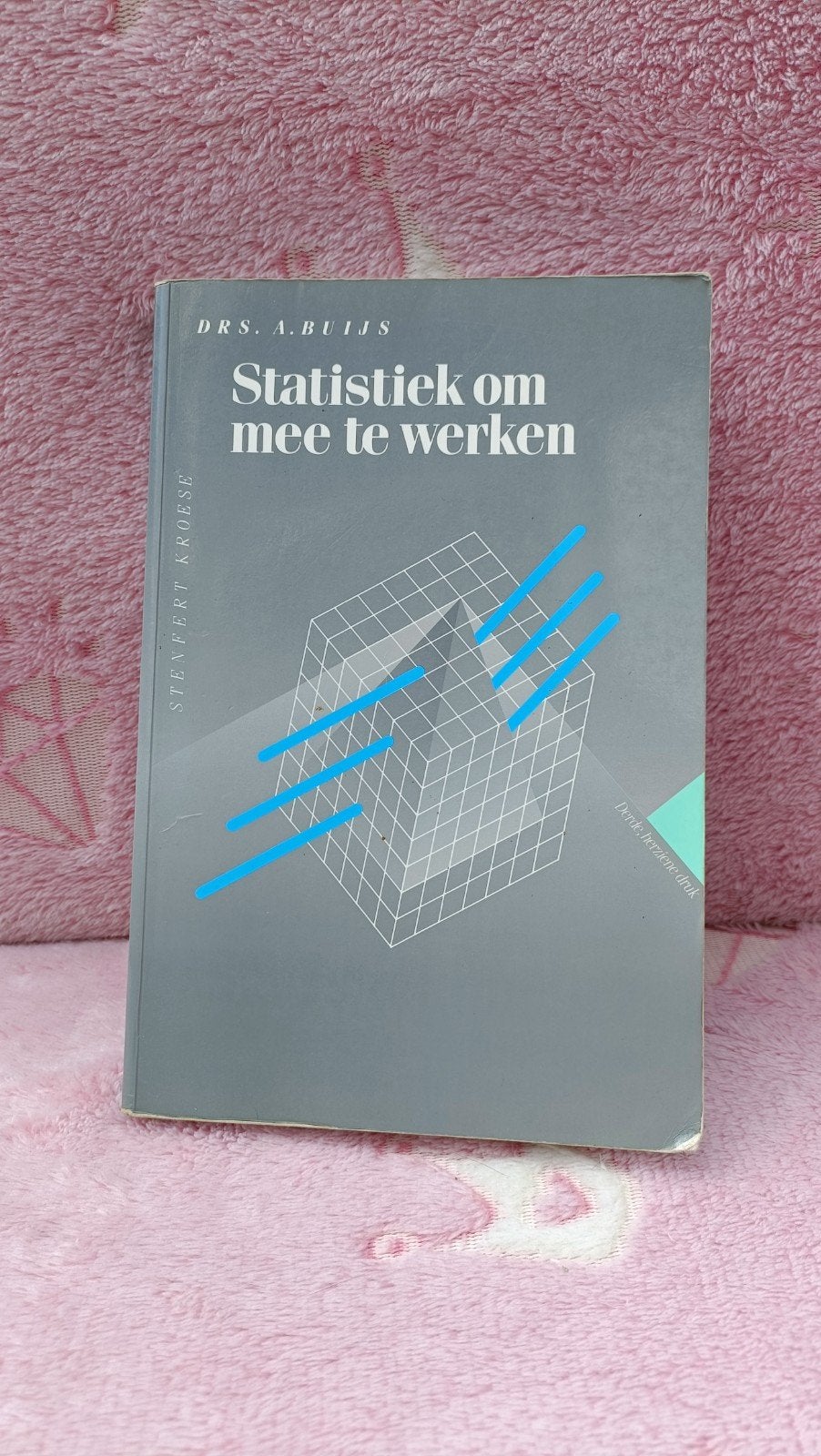 Buys, A. - Statistiek om mee te werken (tekstboek), Zo goed als nieuw, Drs. A. Buys, Beta, HBO