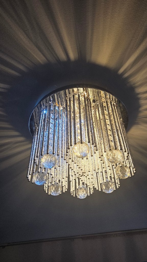 Chandelier, Ophalen, Zo goed als nieuw, Glas