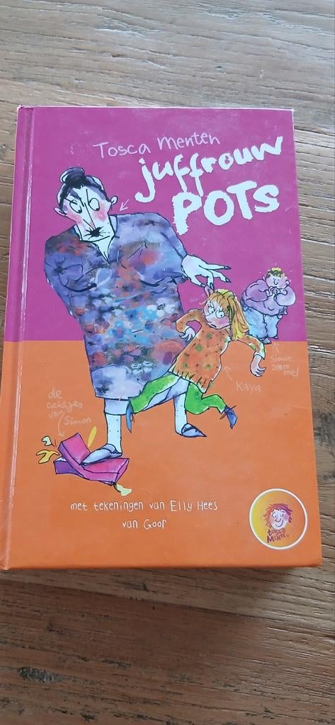 Juffrouw Pots - Tosca Menten (Hardcover, Ophalen of Verzenden, Zo goed als nieuw, Tosca Menten, Fictie algemeen
