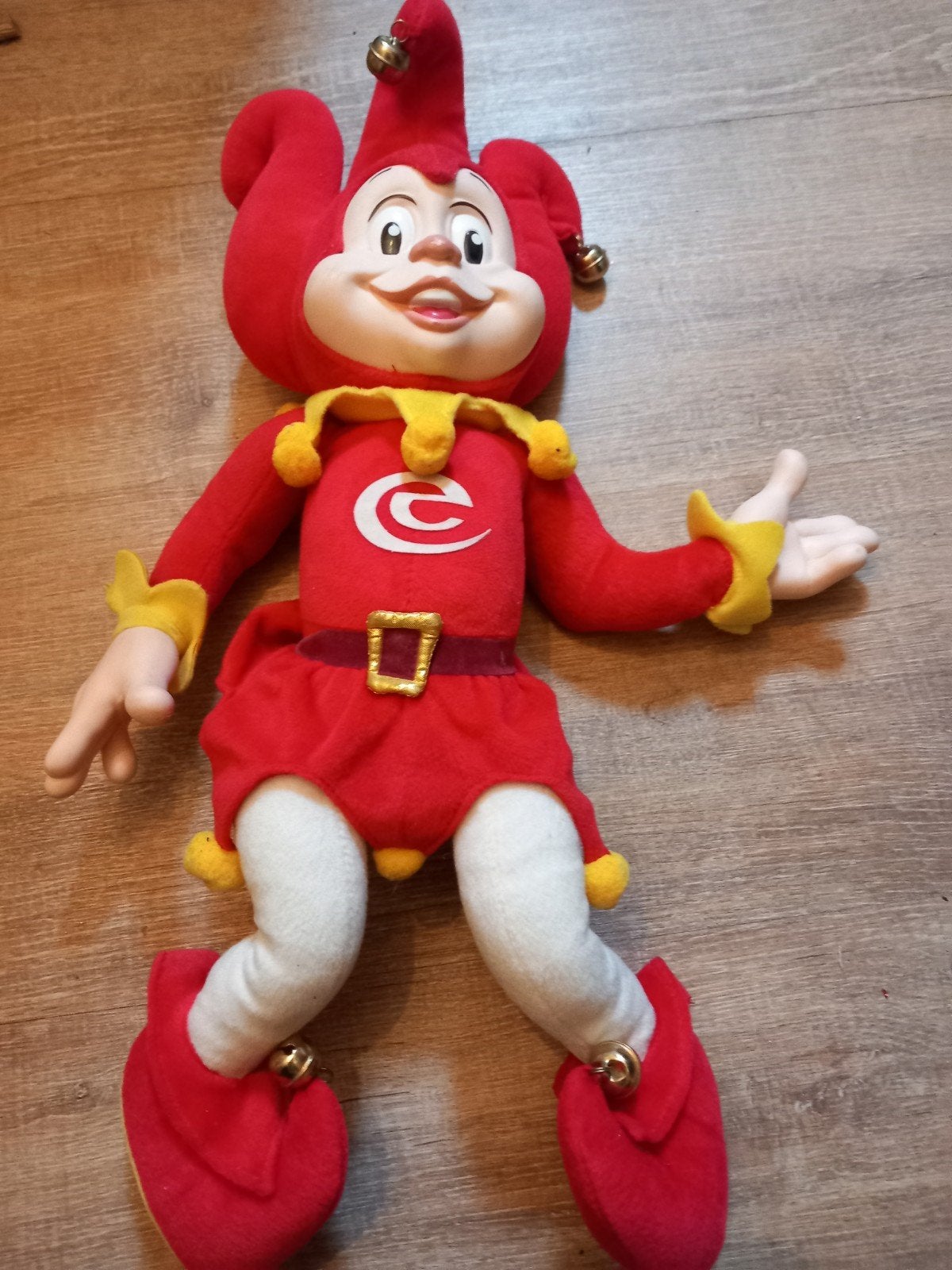 pardoes pop +- 50 cm, Ophalen of Verzenden, Gebruikt, Beeldje of Poppetje