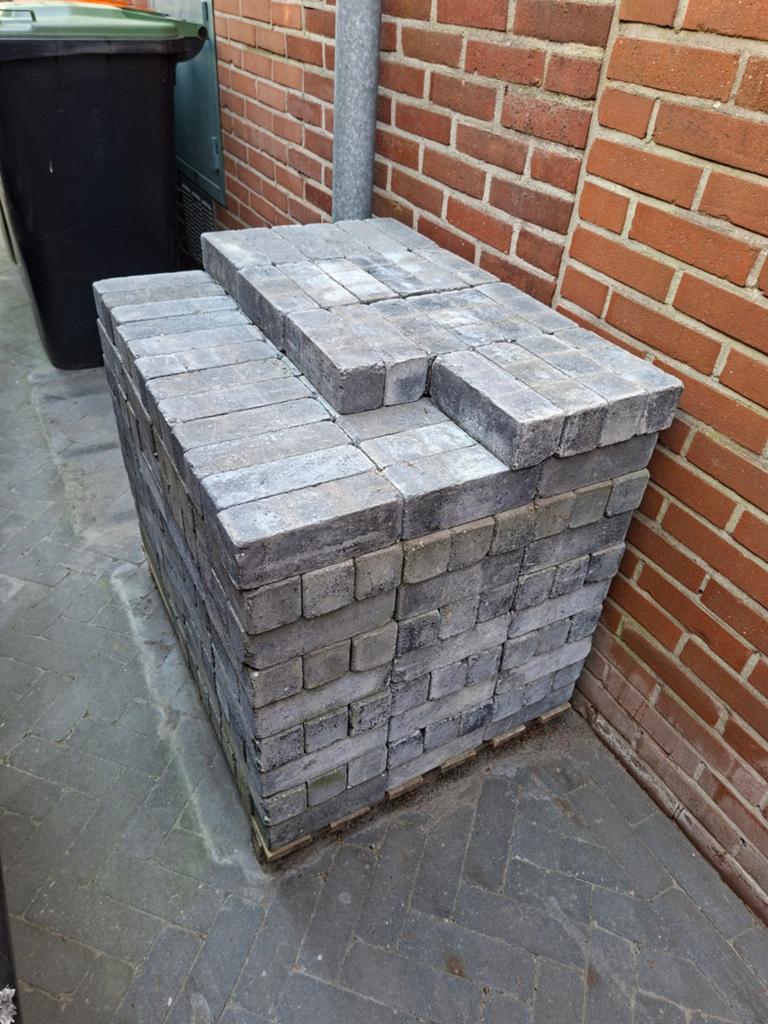 Betonklinkers - antraciet - Gratis, Ophalen, Overige materialen, Gebruikt, Overige typen