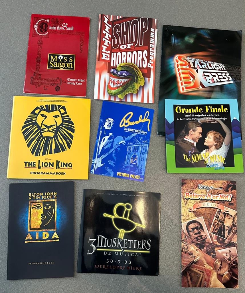 24 musical programma boekjes, Ophalen of Verzenden, Gebruikt, Boek, Tijdschrift of Artikel