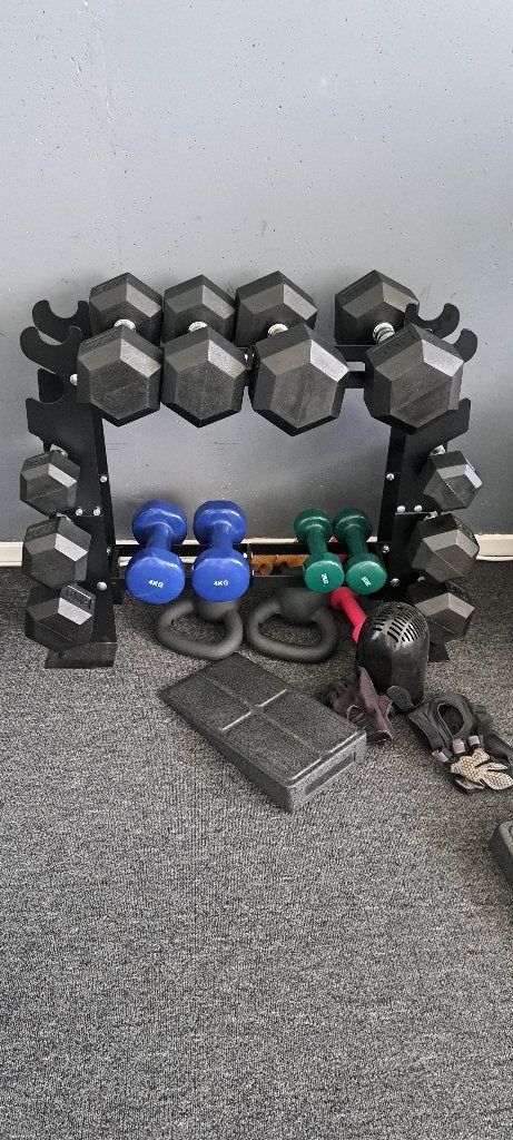 Alleen het Dumbell rek, Sport en Fitness, Ophalen, Zo goed als nieuw, Dumbbell