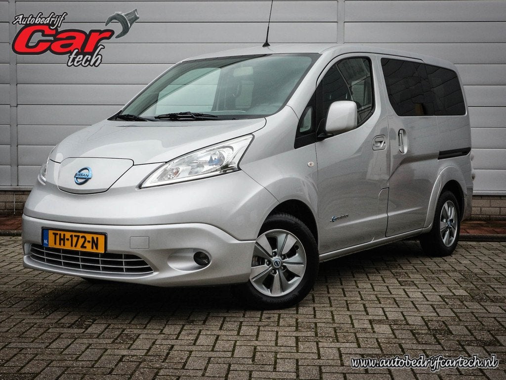 Nissan e-NV200 Evalia 40 kWh 2.Zero Edition 7p | Clima | Cru, Auto's, Nissan, Stof, Gebruikt, 7 stoelen, Origineel Nederlands