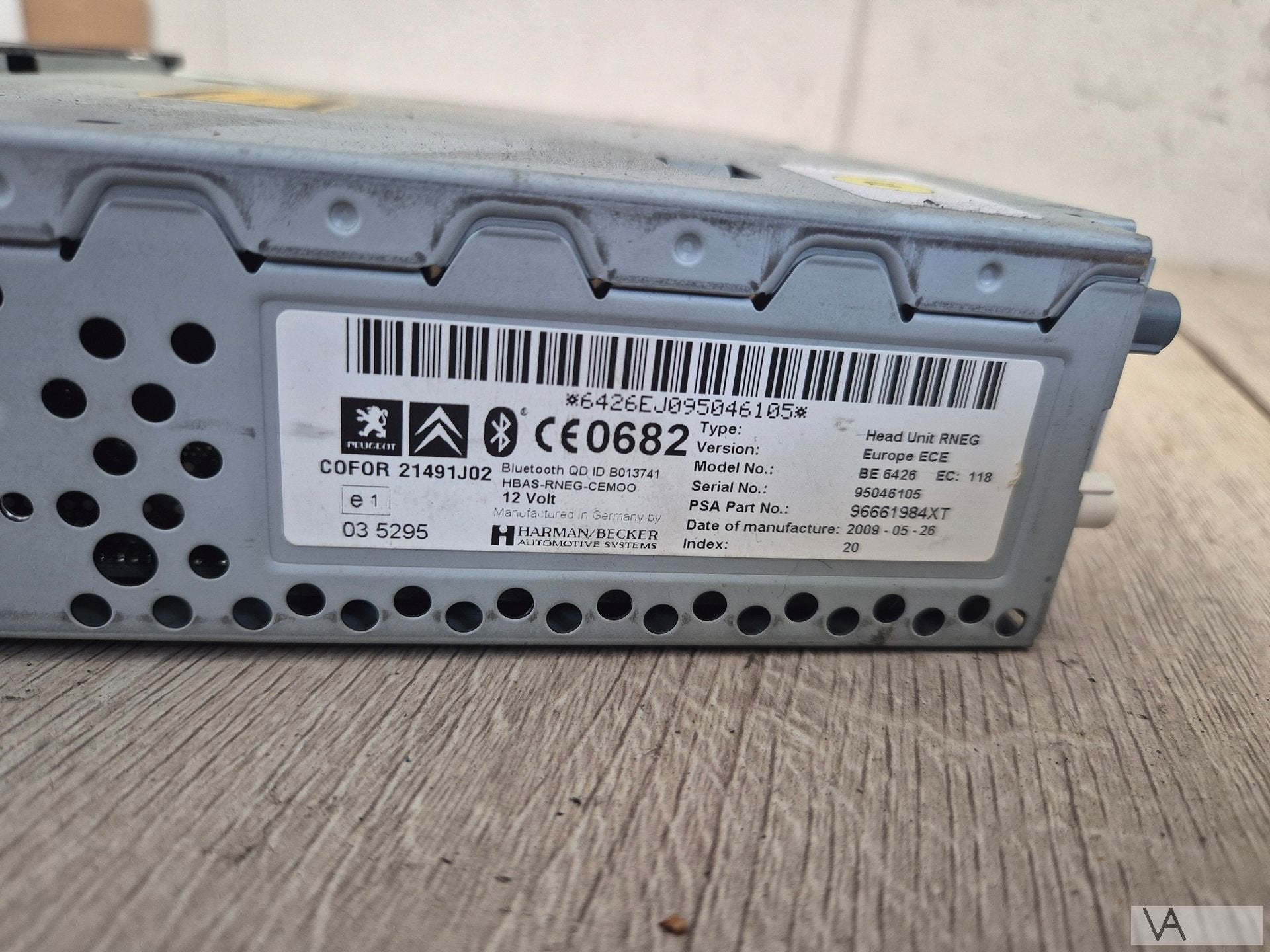 Citroen C3 DS3 Peugeot 3008 5008 radio navigatie 96661984xt, Gebruikt, -, -, Ophalen of Verzenden