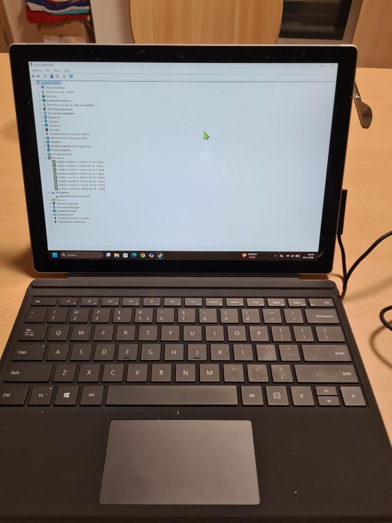 Microsoft surface pro 7 met toetsenbord o.a.docking muis, Computers en Software, Windows Laptops, Zo goed als nieuw, 13 inch, SSD