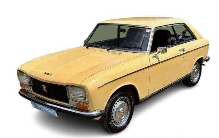 Peugeot 304 Coupe S 1974 Corn Geel Modelauto 1/18 Norev, Hobby en Vrije tijd, Auto, Norev, Ophalen of Verzenden, Norev