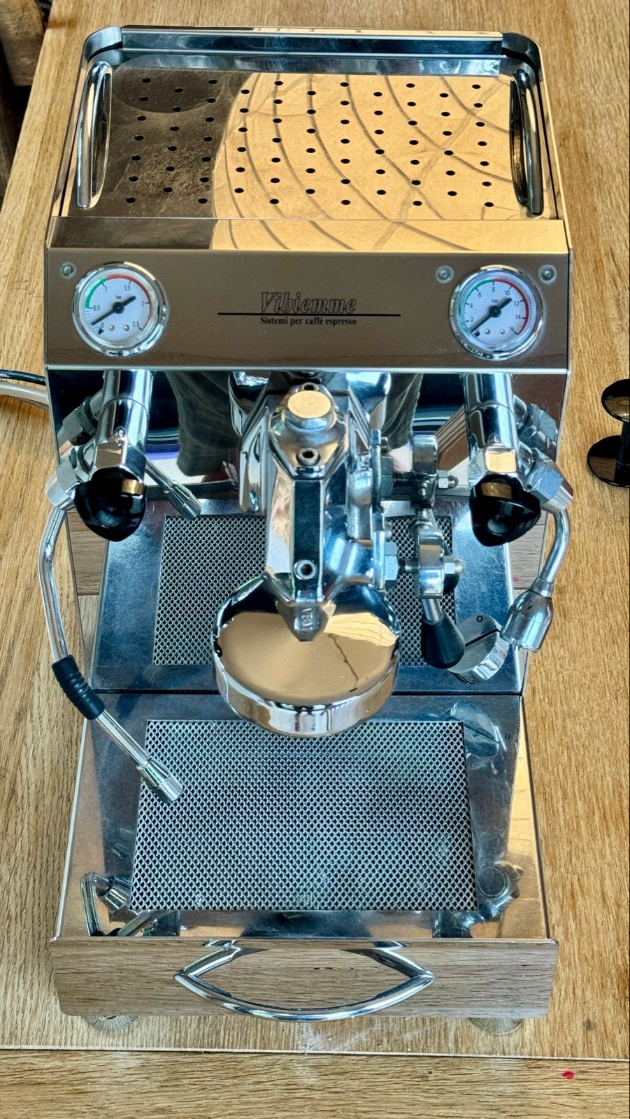 Vibiemme Domobar Super Espresso Machine - Zo goed als nieuw, Stoompijpje, Espresso apparaat, Zo goed als nieuw, 1 kopje