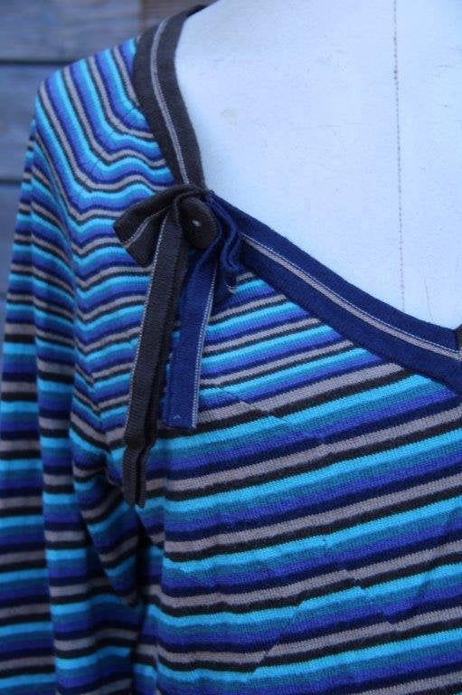 Trui dun blauw/ aqua/ bruin Caroline Biss mt 46 Vaste prijs, Kleding | Dames, Truien en Vesten, Blauw, Maat 46/48 (XL) of groter