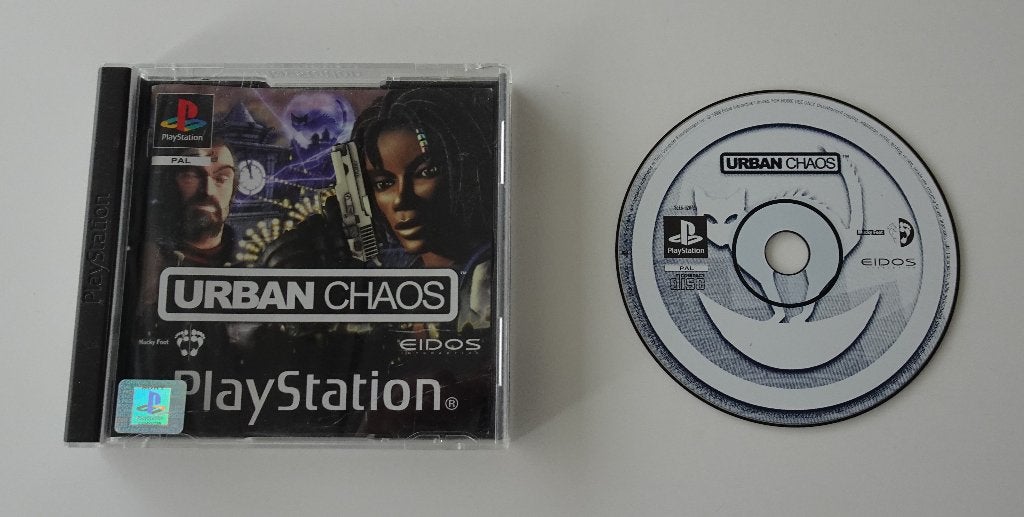 Urban Chaos voor Sony PlayStation, Spelcomputers en Games, Games | Sony PlayStation 1, 1 speler, Ophalen, Zo goed als nieuw, Vanaf 3 jaar