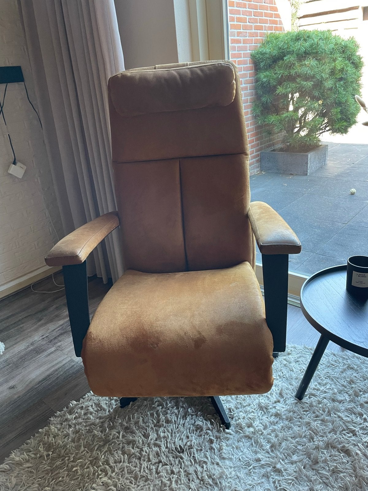 2x Elektrische relaxfauteuil - Verona Relax L en S, Ophalen, Gebruikt, 75 tot 100 cm, Stof