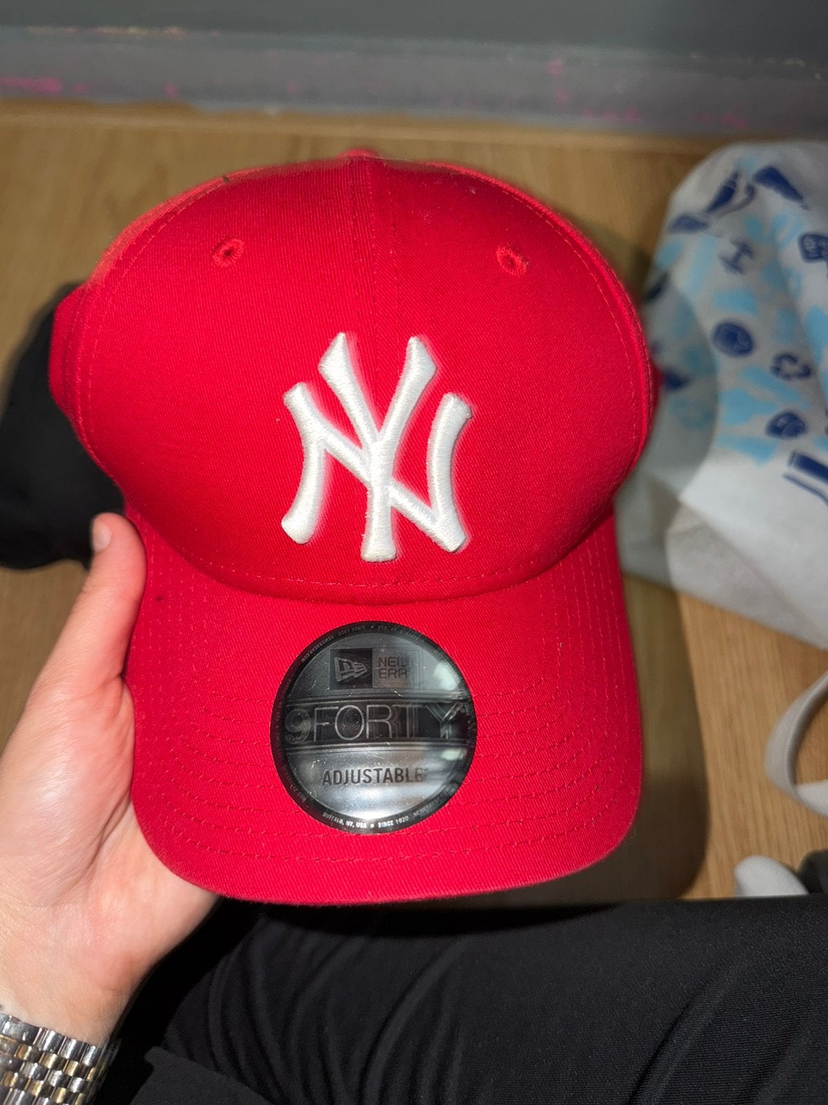 Rode nieuwe new york yankees pet, Kleding | Heren, Ophalen