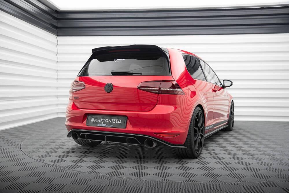 Voorlip skirt diffuser achterlip - Golf 7 GTI Clubsport, Ophalen of Verzenden