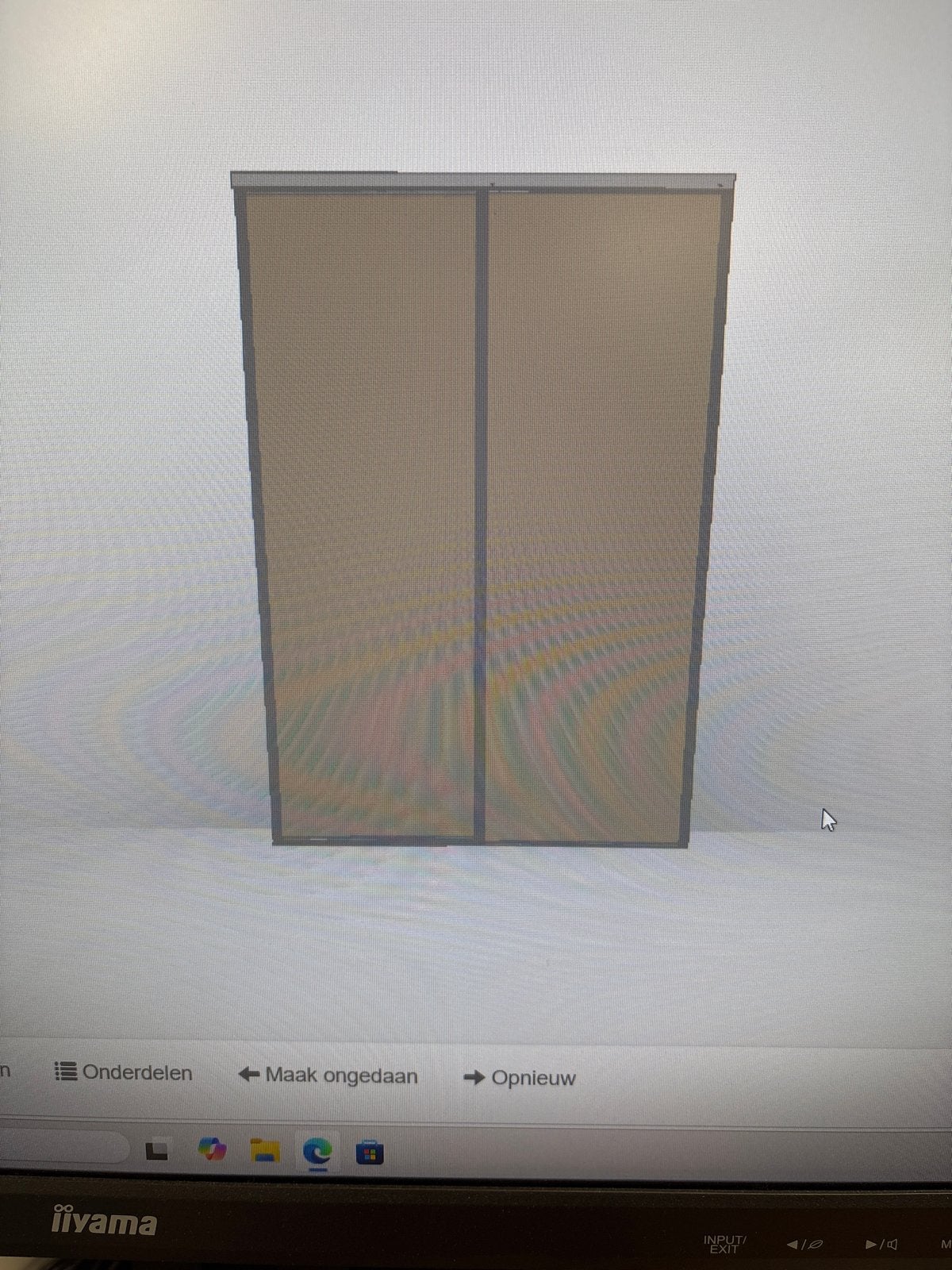 Raffito Schuifdeuren - Modern en Ruim, Ophalen, Overige materialen, Gebruikt, 100 tot 150 cm