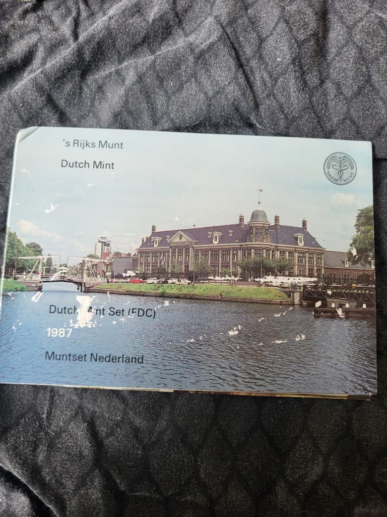 Muntset Nederland 1987 F.D.C. - 's Rijks Munt, Ophalen of Verzenden, Koningin Beatrix, Overige waardes, Setje