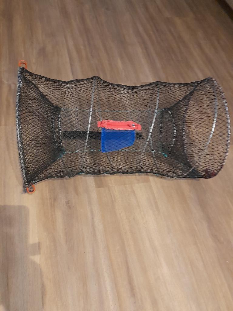 1 fuik groot zeer stevig frame en net met rits inklapbaar, Watersport en Boten, Ophalen of Verzenden, Nieuw, Net of Fuik