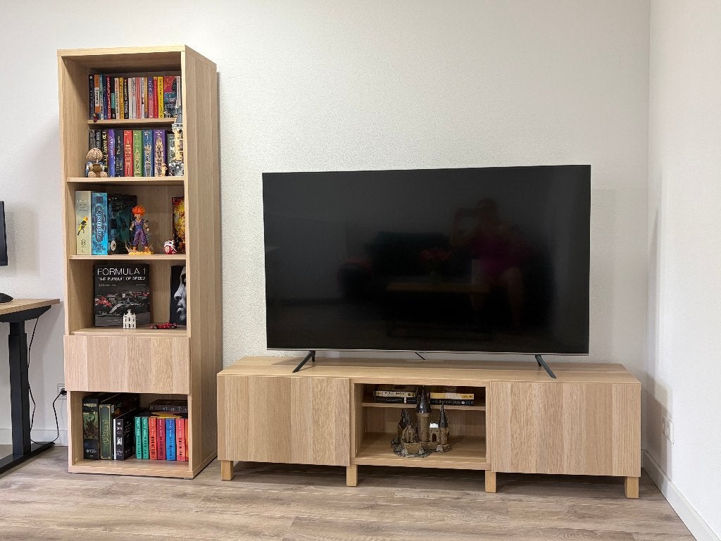 IKEA TV unit 180x42x49, Ophalen, 150 tot 200 cm, Zo goed als nieuw, Minder dan 100 cm