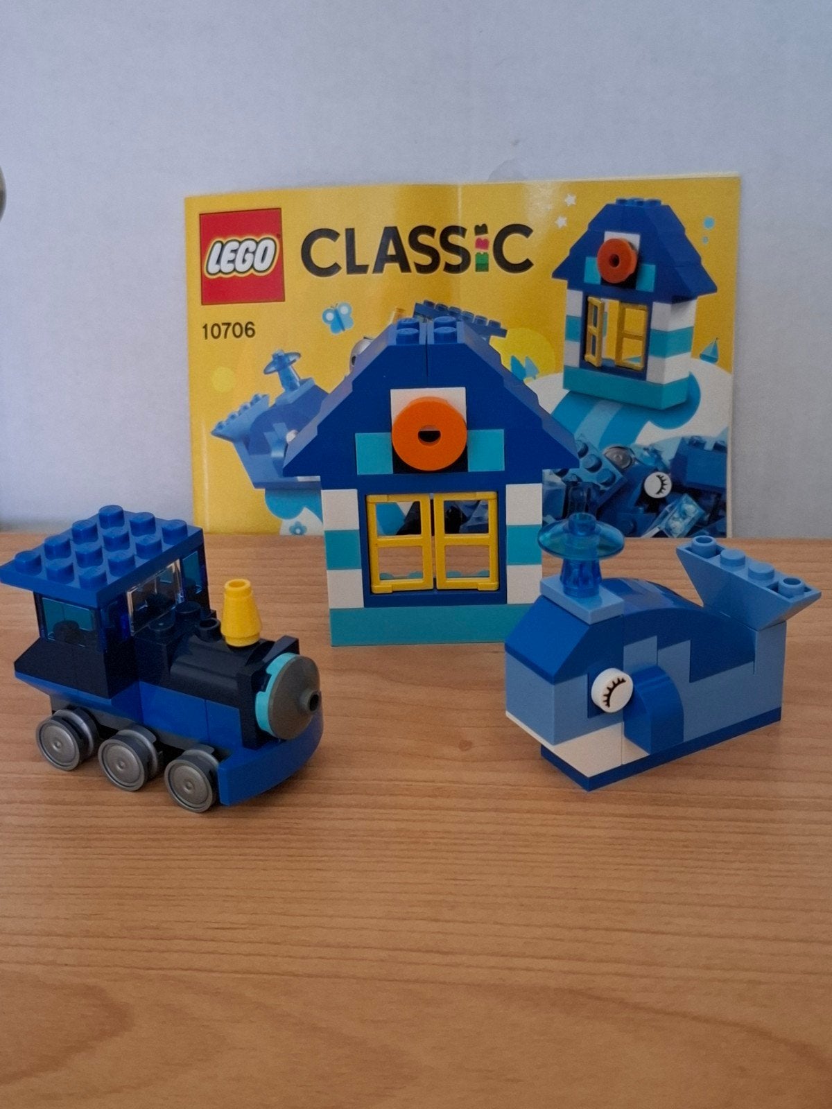 Lego Classic 10706 Blauw, Gebruikt, Lego, Ophalen of Verzenden, Complete set